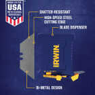 Irwin Blue Blade 2-Point 2-3/8 In. Utility Knife Blade (100-Pack) Image 3