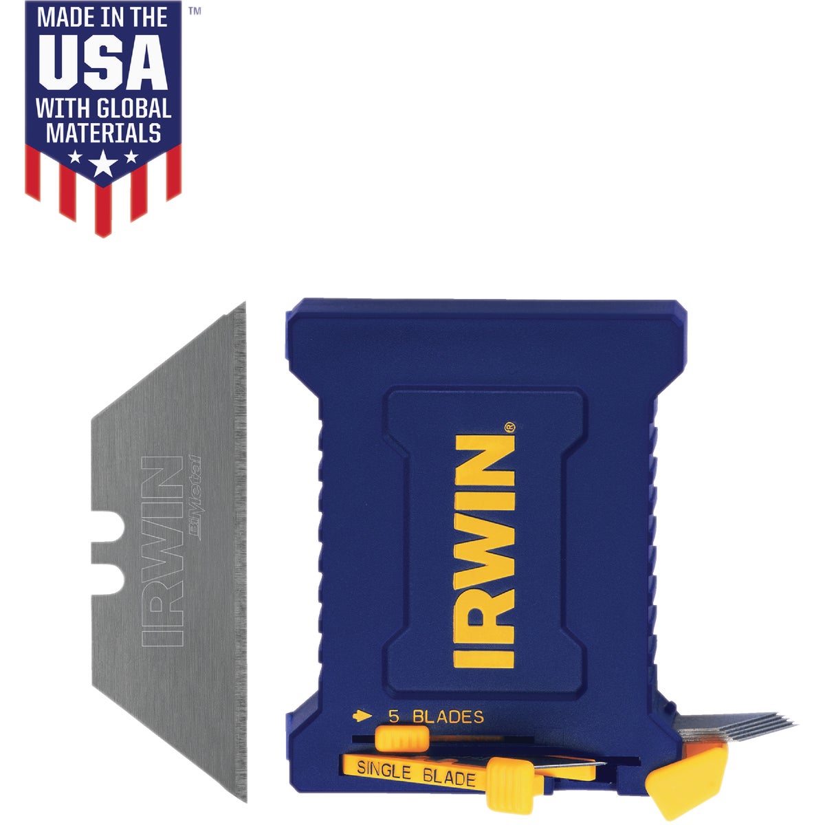 Irwin Blue Blade 2-Point 2-3/8 In. Utility Knife Blade (100-Pack)