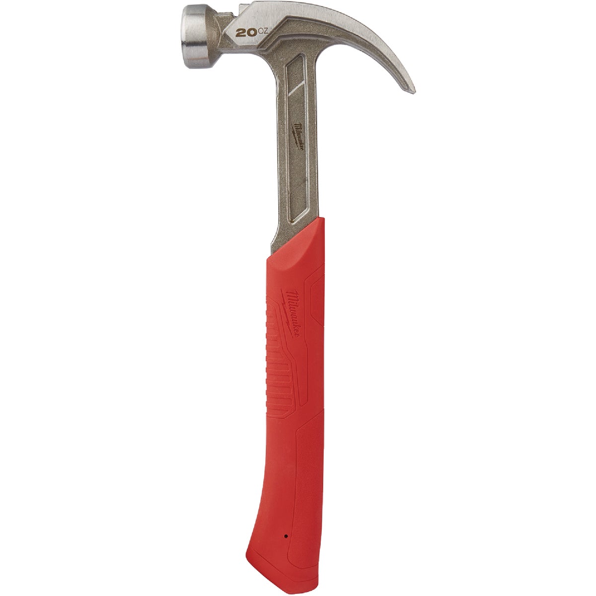 Milwaukee 20 Oz. Smooth-Face Curved Claw Hammer with Steel Handle Image 6