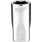 Milwaukee 1/4 In. Drive 11/32 In. 6-Point Shallow Standard Socket with FOUR FLAT Sides Image 1