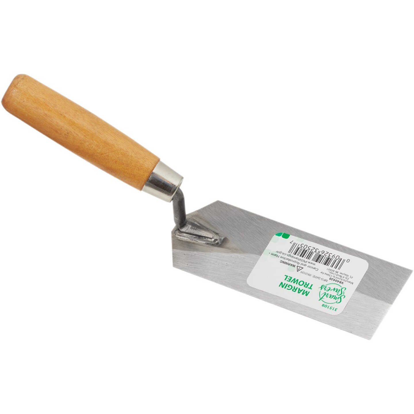 Smart Savers 5 In. x 2 In. Wood Margin Trowel Image 1