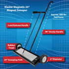 Master Magnetics 24 in. Magnetic Floor Sweeper Image 2