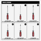 Milwaukee Cushion Grip Screwdriver Set (6-Piece) Image 4