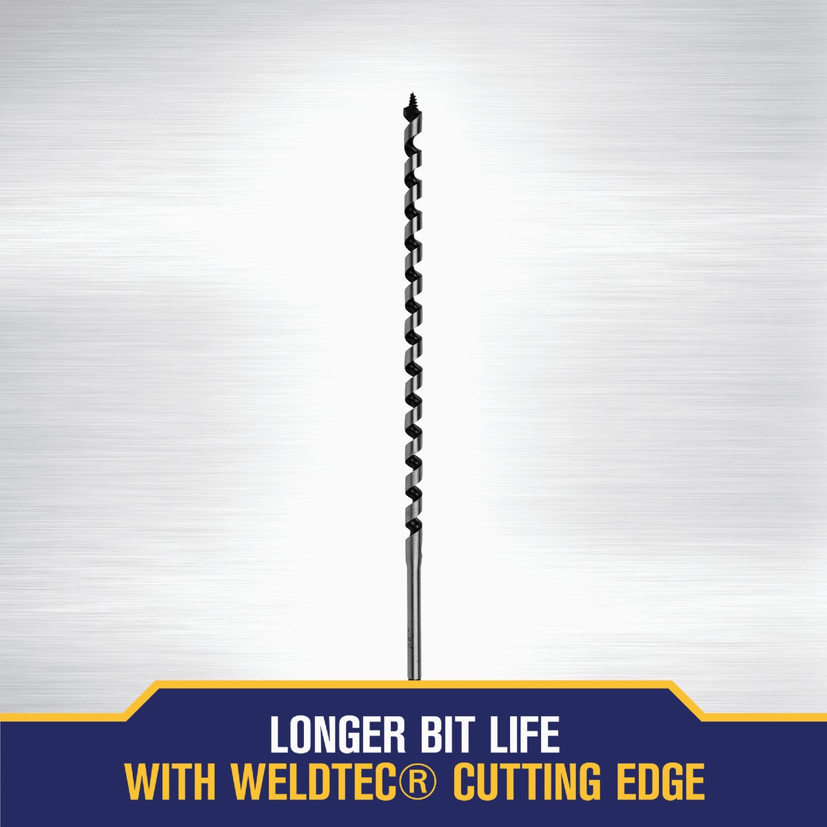 Irwin WeldTec 1/2 In. x 17 In. Quick Change Ship Auger Bit Image 4