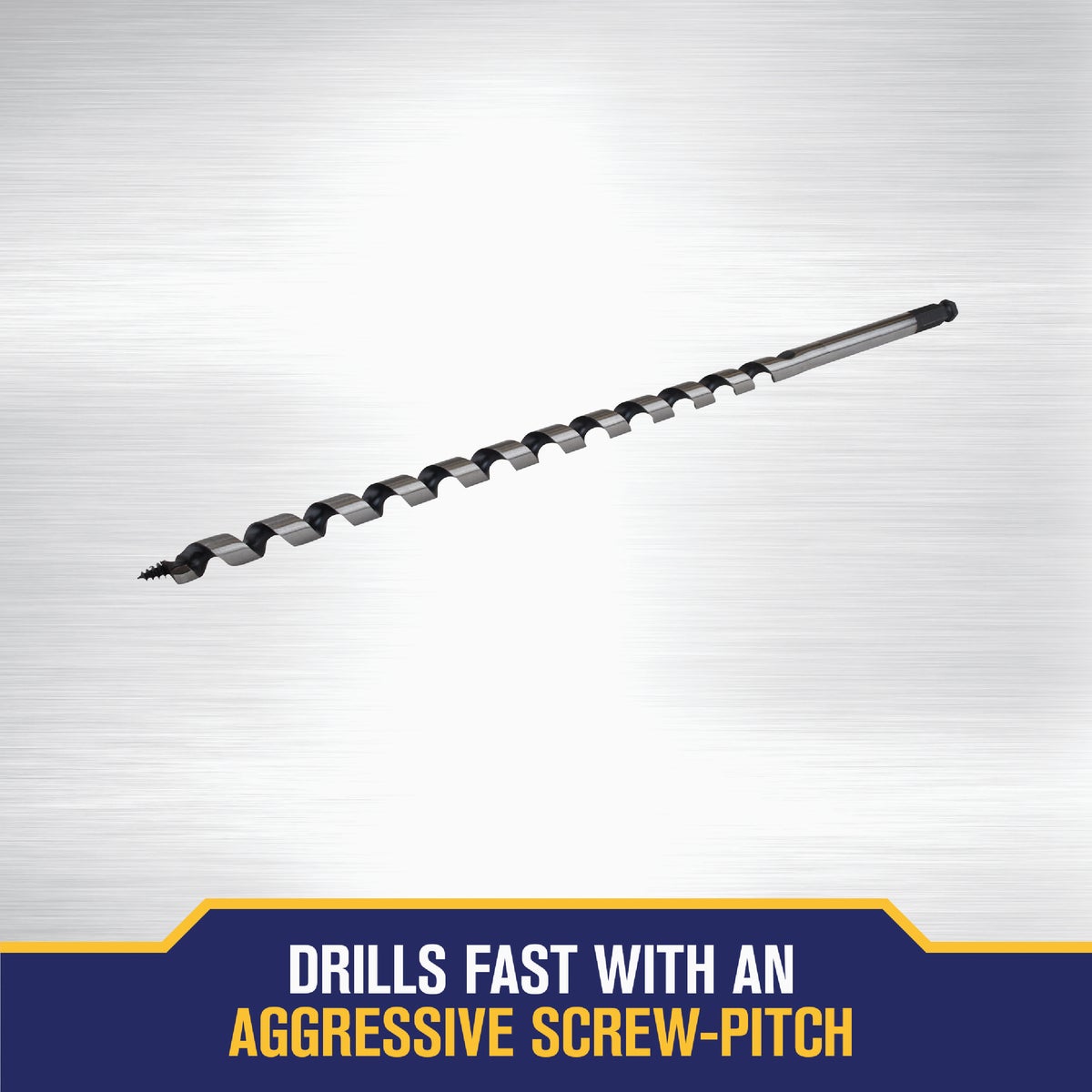 Irwin WeldTec 9/16 In. x 17 In. Quick Change Ship Auger Bit Image 4