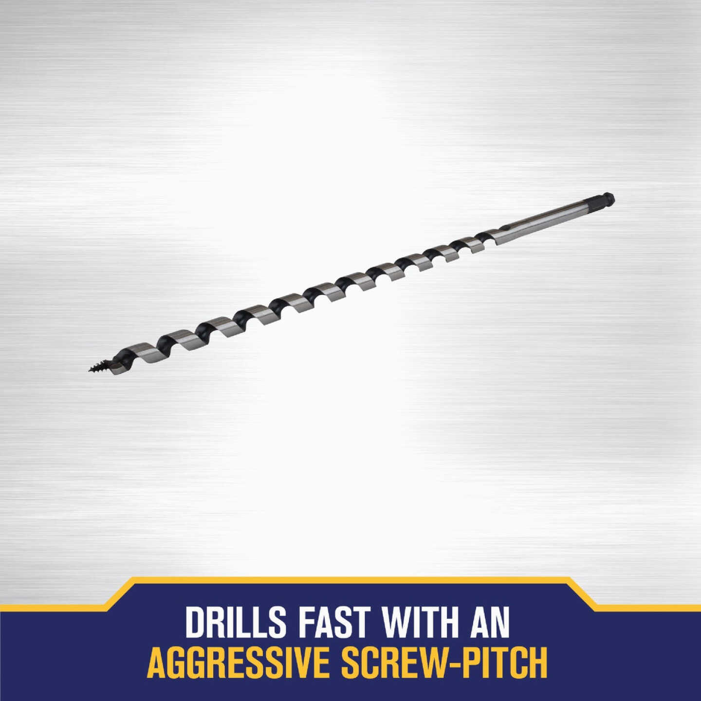 Irwin WeldTec 9/16 In. x 17 In. Quick Change Ship Auger Bit Image 4