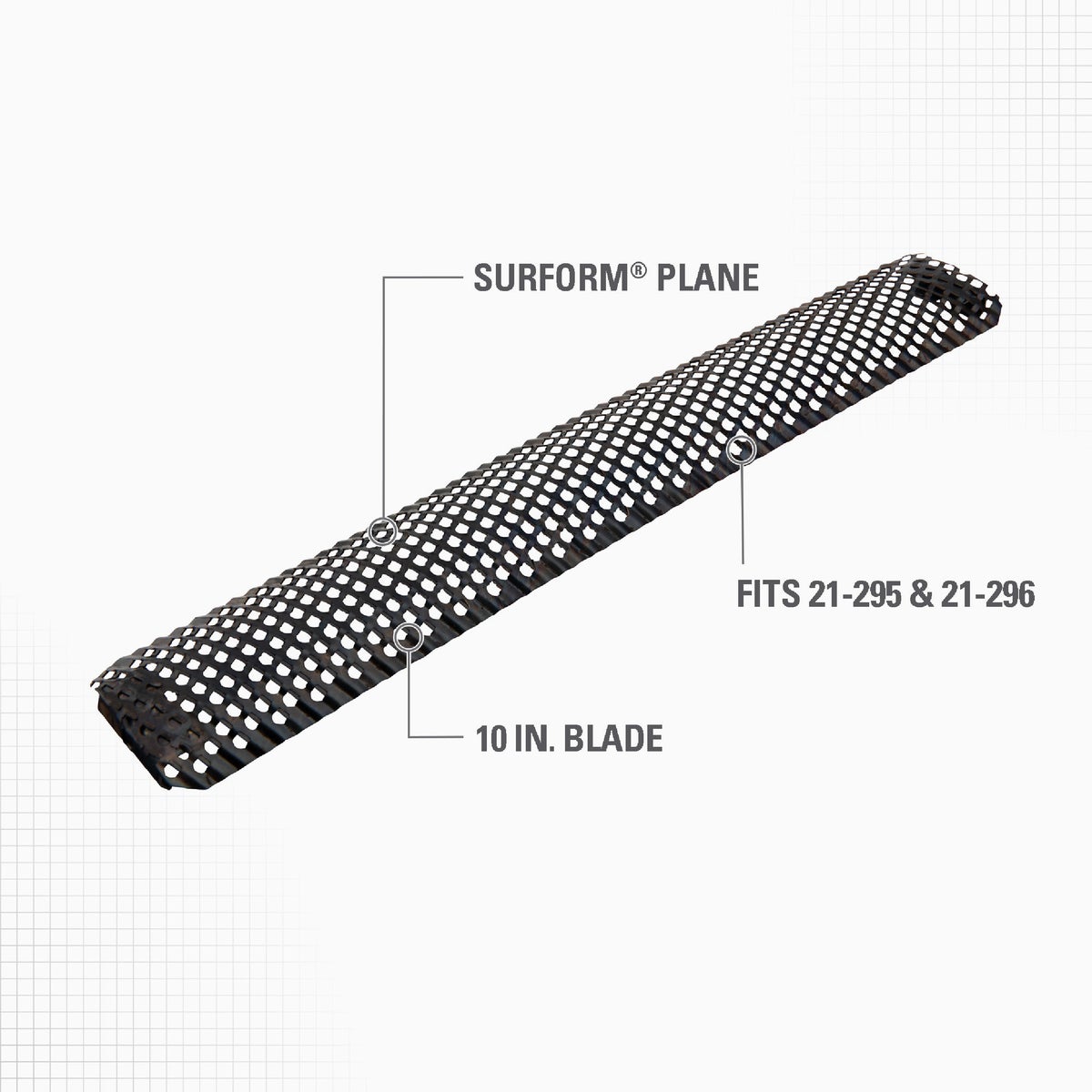 Stanley 10 In. Half Round Surform Blade Image 2