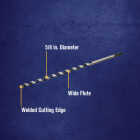 Irwin WeldTec 5/8 In. x 17 In. Quick Change Ship Auger Bit Image 2