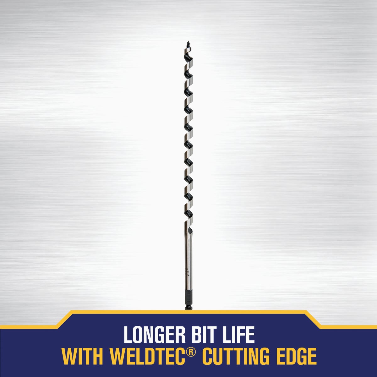 Irwin WeldTec 5/8 In. x 17 In. Quick Change Ship Auger Bit Image 3