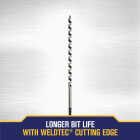 Irwin WeldTec 5/8 In. x 17 In. Quick Change Ship Auger Bit Image 3
