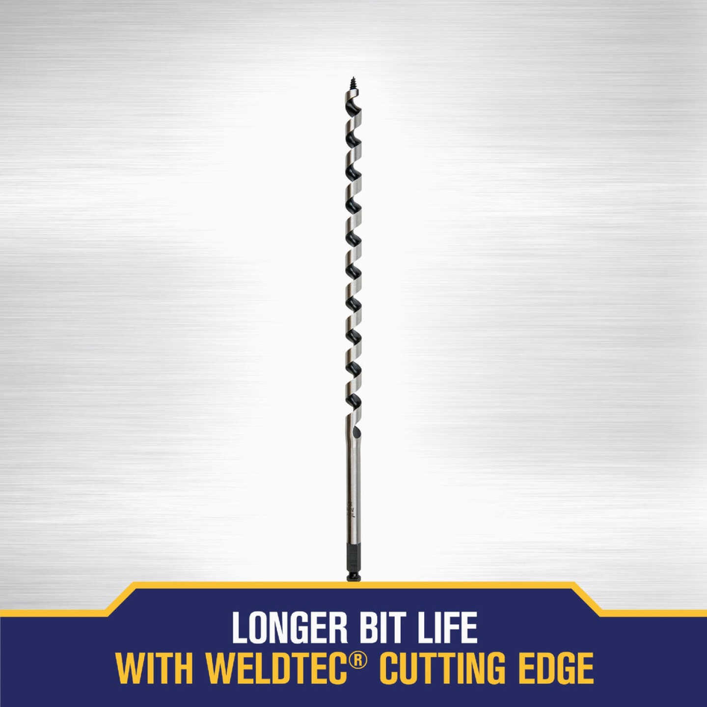 Irwin WeldTec 5/8 In. x 17 In. Quick Change Ship Auger Bit Image 3