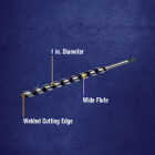 Irwin WeldTec 1 In. x 17 In. Quick Change Ship Auger Bit Image 2