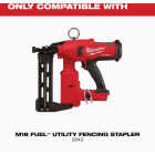 Milwaukee 1-1/2 In. 9 Ga. Galvanized Barbed Collated Fence Staple (960-Count) Image 2