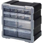 Quantum Storage 12-Drawer Clear Plastic Parts Drawer Cabinet Image 1