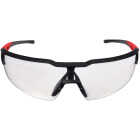 Milwaukee Red & Black Frame Safety Glasses with Clear Fog-Free Lenses Image 4
