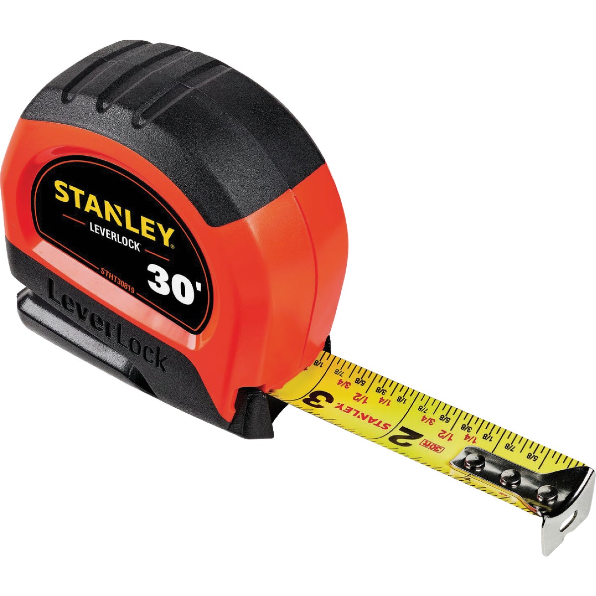 Stanley LeverLock 30 Ft. High-Visibility Tape Measure Image 4