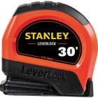 Stanley LeverLock 30 Ft. High-Visibility Tape Measure Image 1