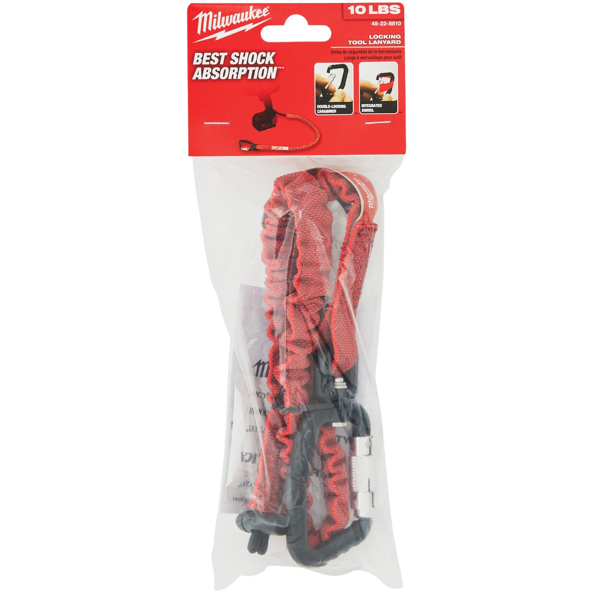 Milwaukee 10 Lb. Locking Tool Lanyard Image 2