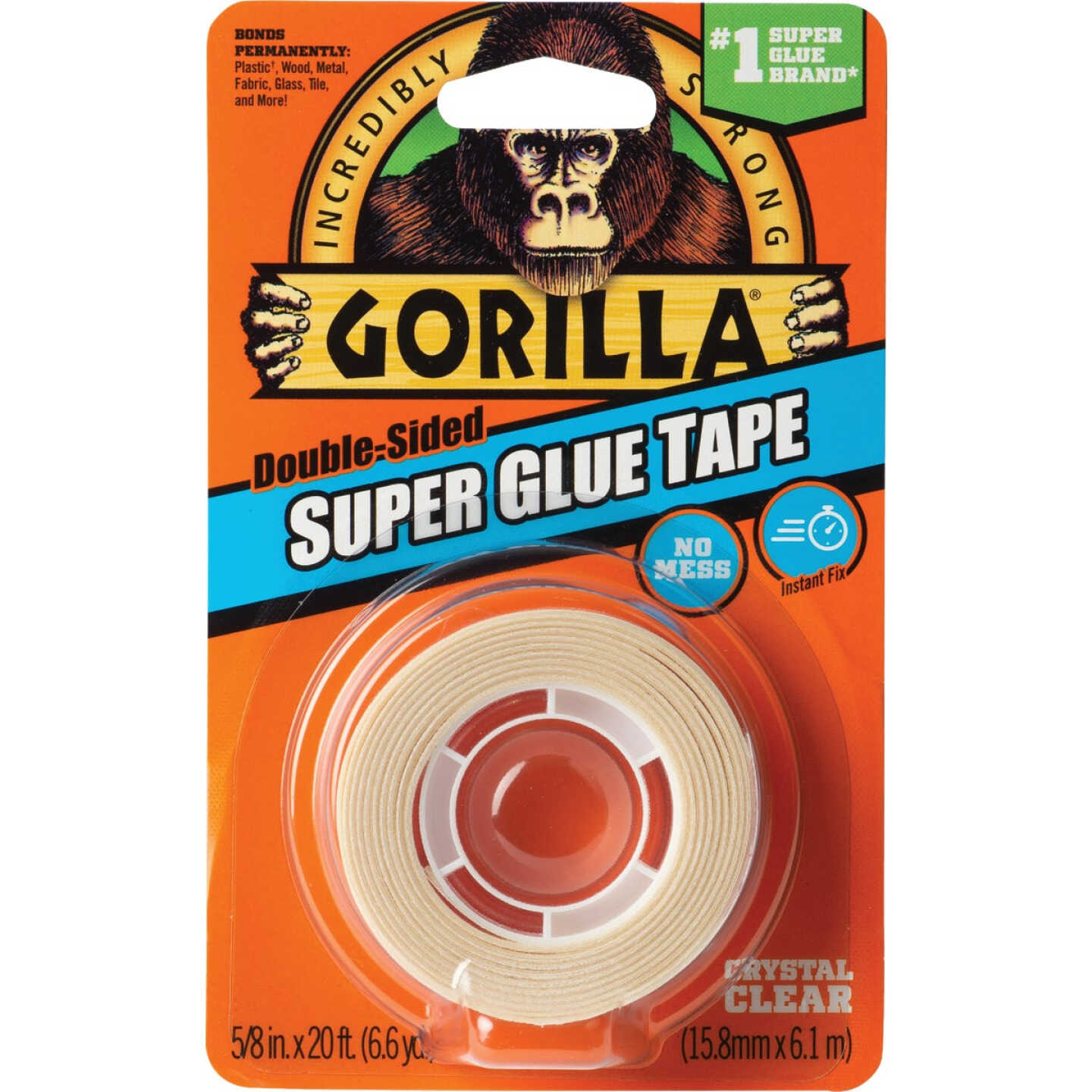 Gorilla 5/8 In. x 20 Ft. Super Glue Tape Image 1