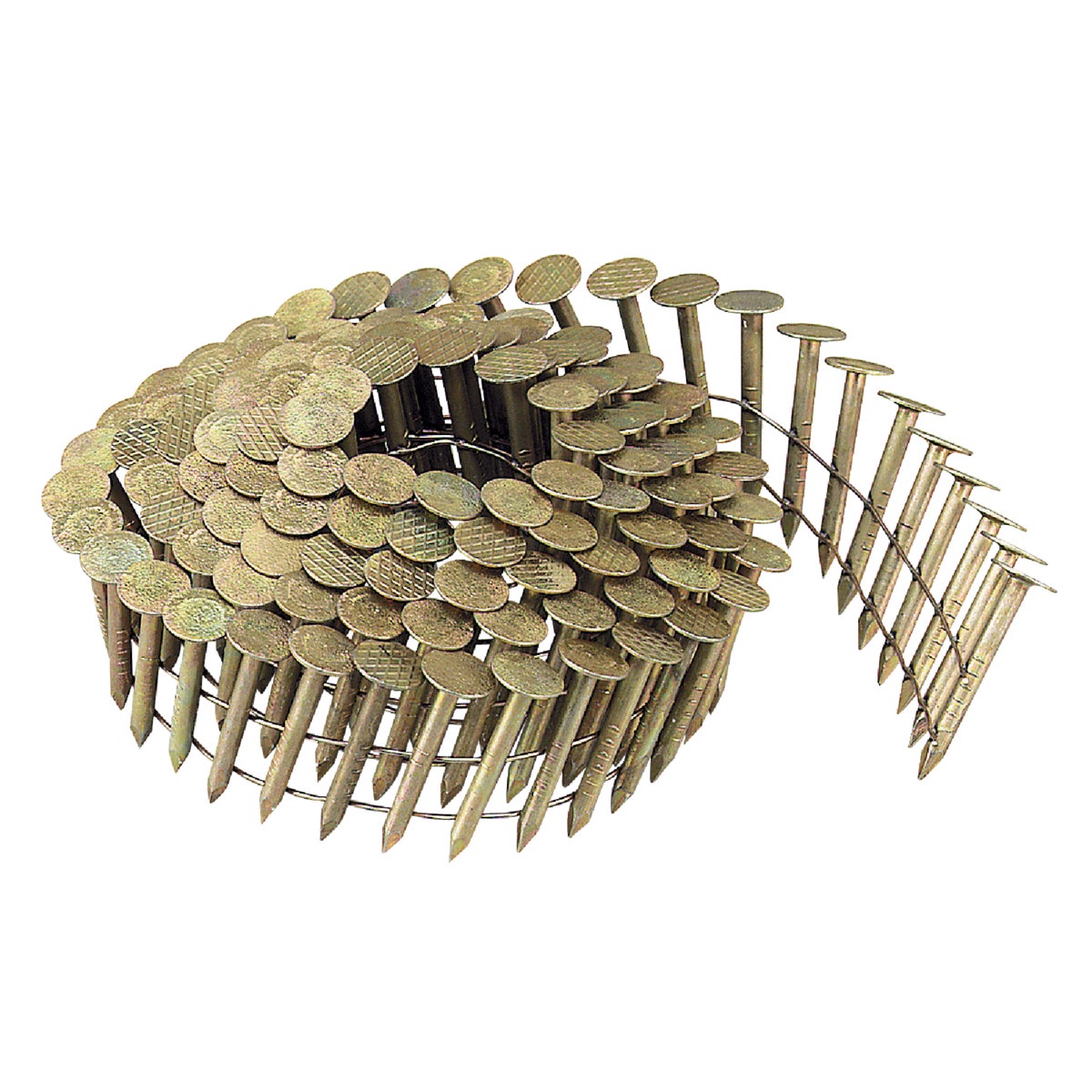 Bostitch 1 In. x 0.120 In. 15 Degree Wire Weld Galvanized Coil Roofing Nail (7200 Ct.)