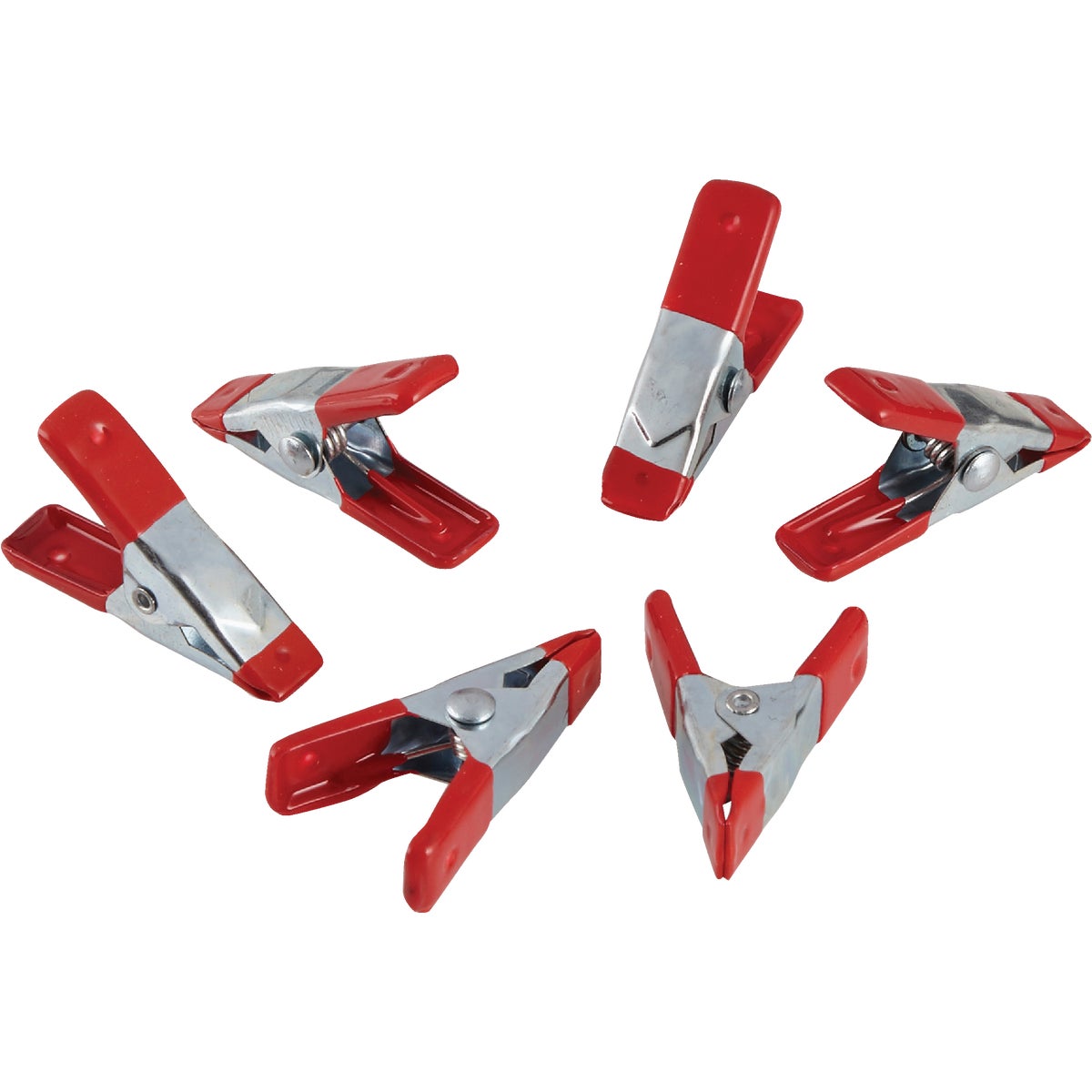 Smart Savers 2 In. Metal Spring Clamp Set (6-Piece) Image 2
