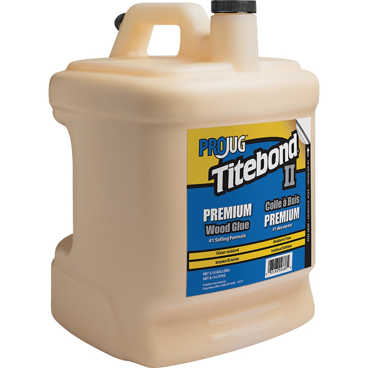 Titebond II 2.15 Gal. Premium Wood Glue PROjug 