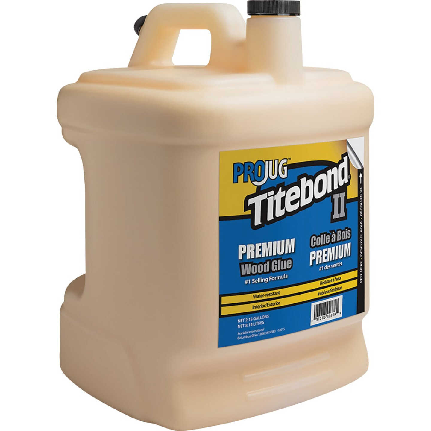 Titebond II 2.15 Gal. Premium Wood Glue PROjug Image 1