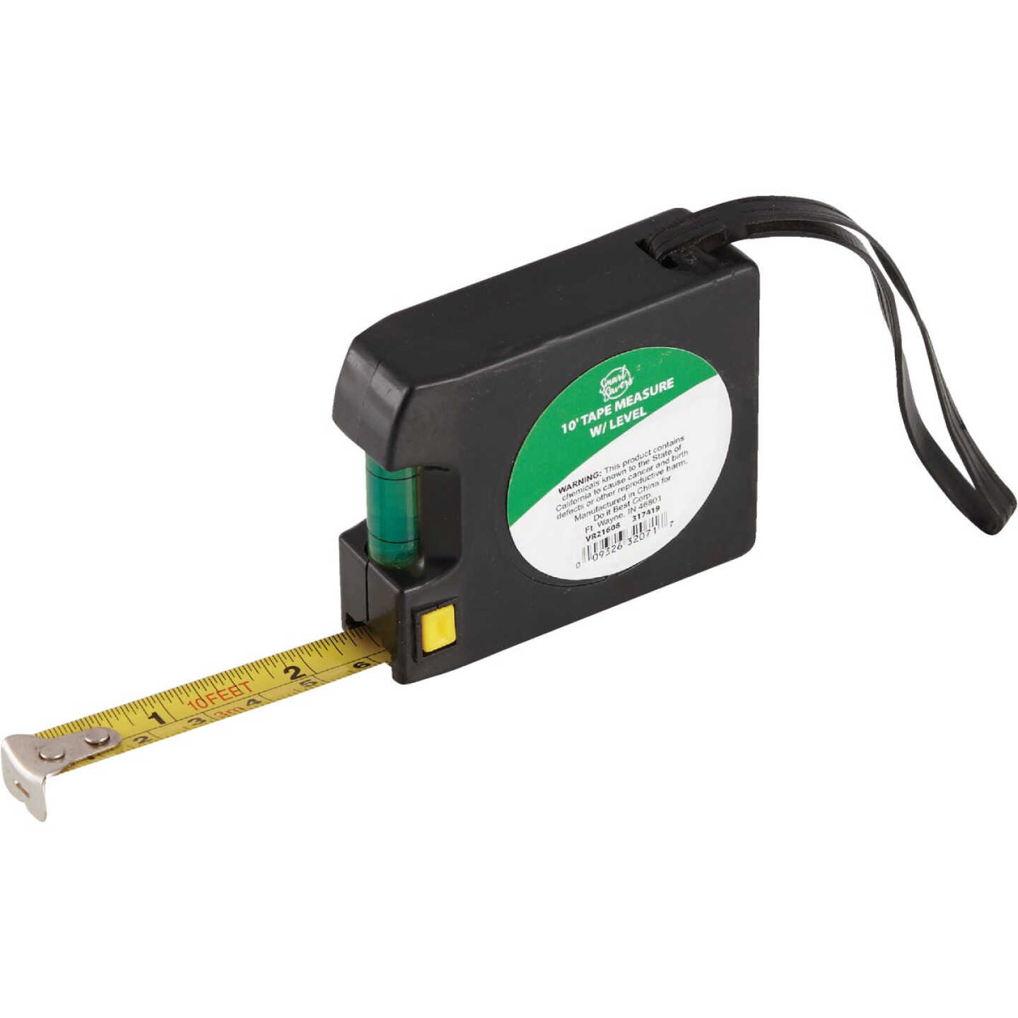 Smart Savers 10 Ft. Tape Measure with Level Image 1