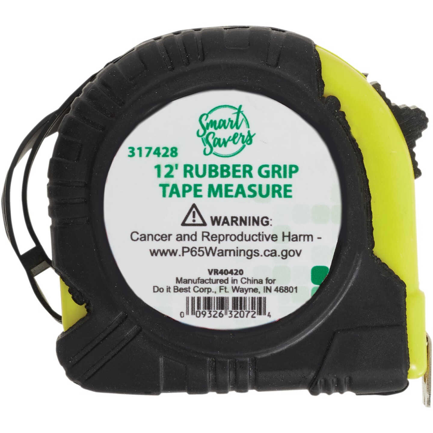 Smart Savers 12 Ft. Tape Measure Image 2