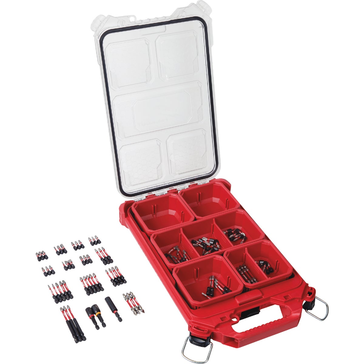 Milwaukee SHOCKWAVE PACKOUT Impact Screwdriver Bit Set (100-Piece) Image 1