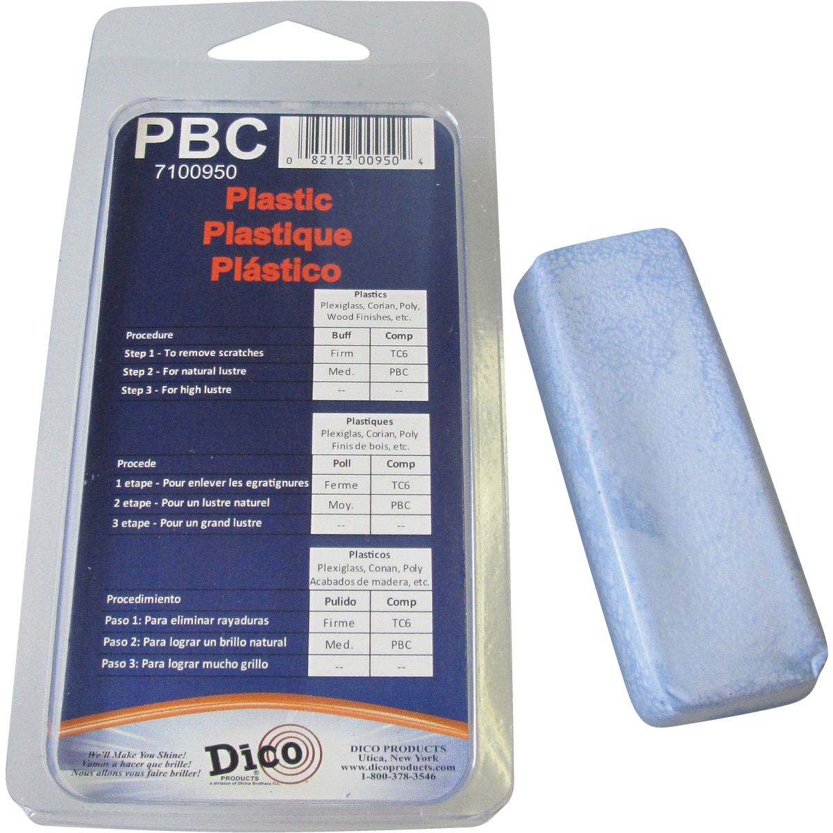 Dico Plastic PBC Buffing Compound