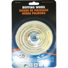Dico 4 In. x 1/2 In. Spiral Sewn Buffing Wheel Image 1