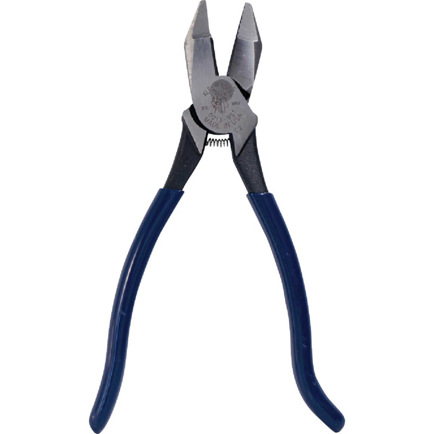 Klein 9 In. Forged Steel High-Leverage Ironworker Pliers Image 1