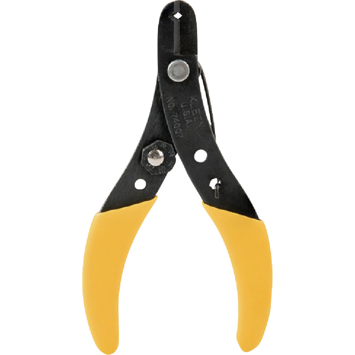 Klein 5-1/8 In. 12 AWG to 24 AWG Black Oxide Finish Wire Stripper Image 2