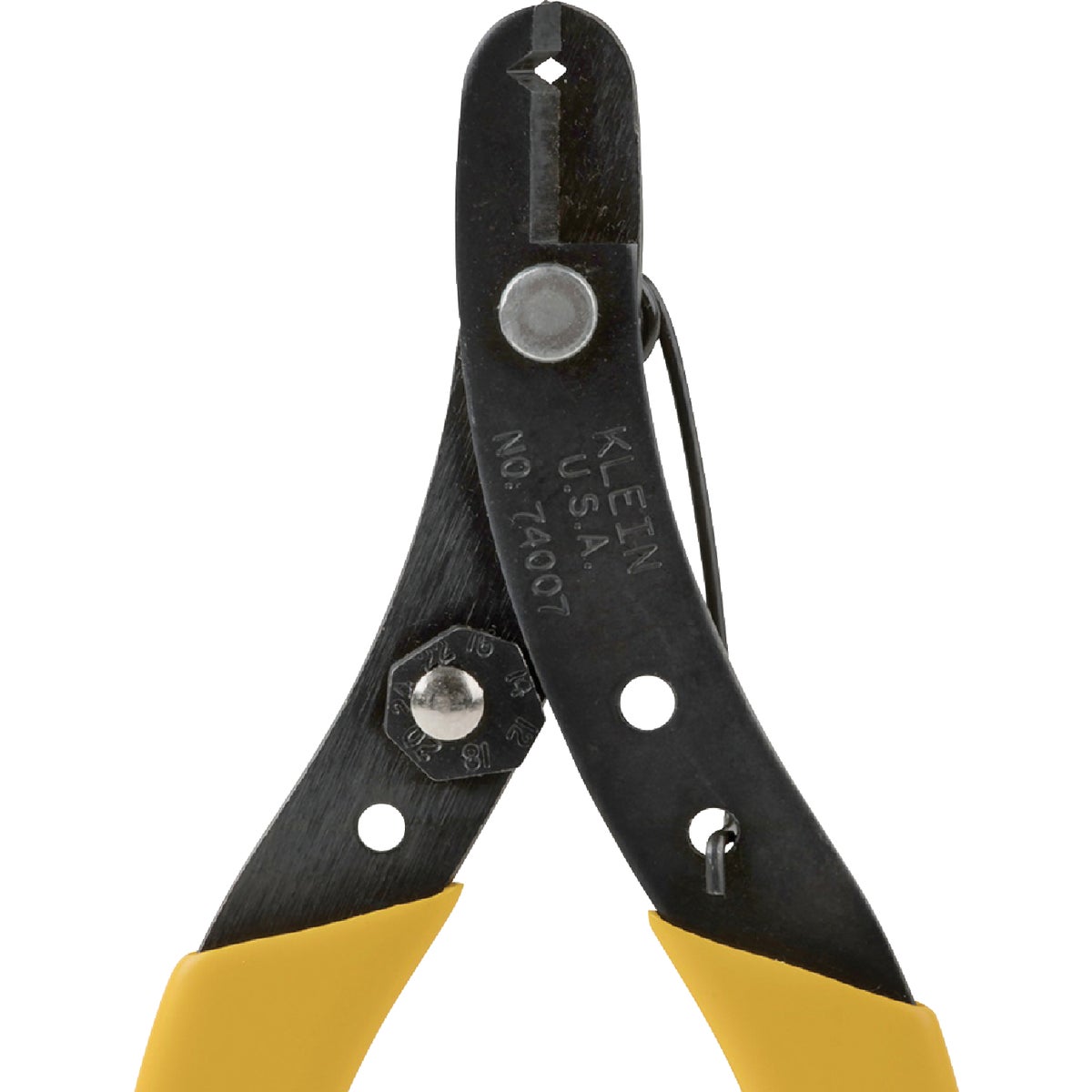 Klein 5-1/8 In. 12 AWG to 24 AWG Black Oxide Finish Wire Stripper Image 4