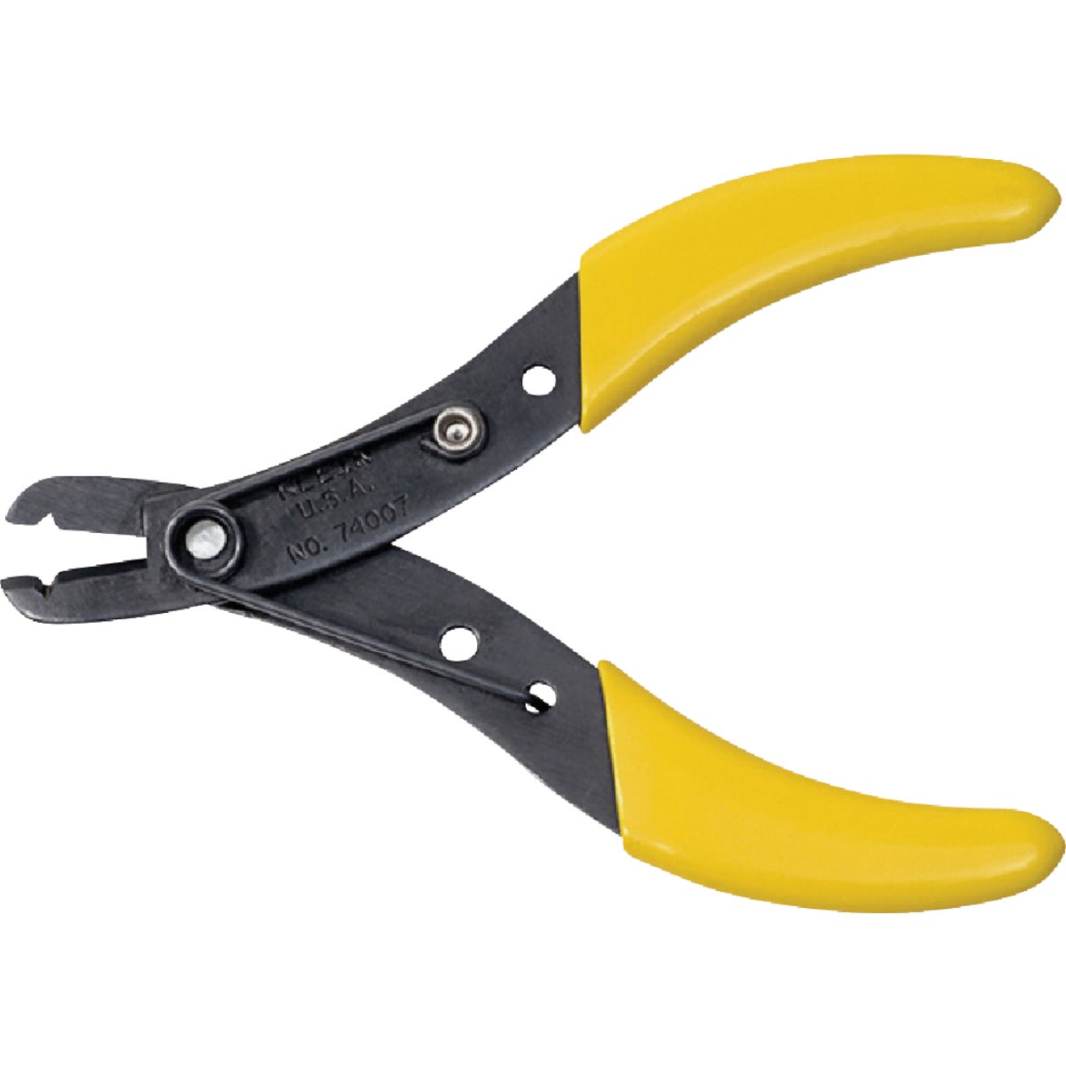 Klein 5-1/8 In. 12 AWG to 24 AWG Black Oxide Finish Wire Stripper Image 3