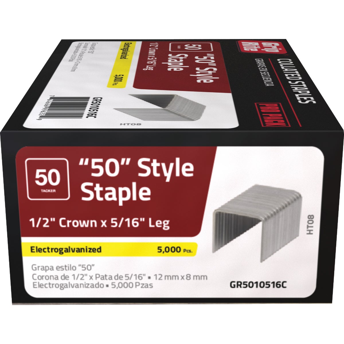 Grip-Rite No. 6 Hammer Tacker Staple, 5/16 In. (5000-Count) Image 5