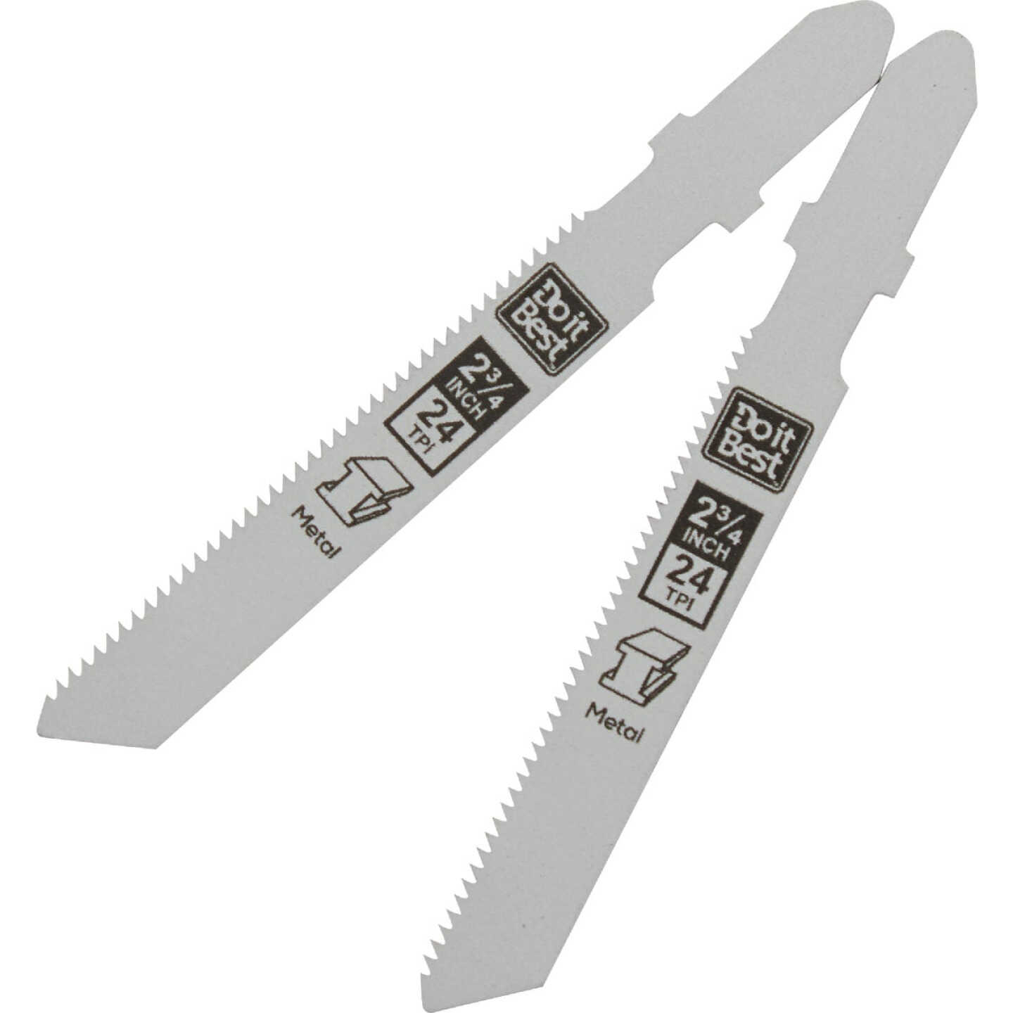 Do it Best T-Shank 2-3/4 In. 24 TPI Metal Cutting Jigsaw Blade (2-Pack) Image 2