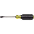 Klein 1/4 In. x 4 In. Square Shank Keystone Slotted Screwdriver Image 1