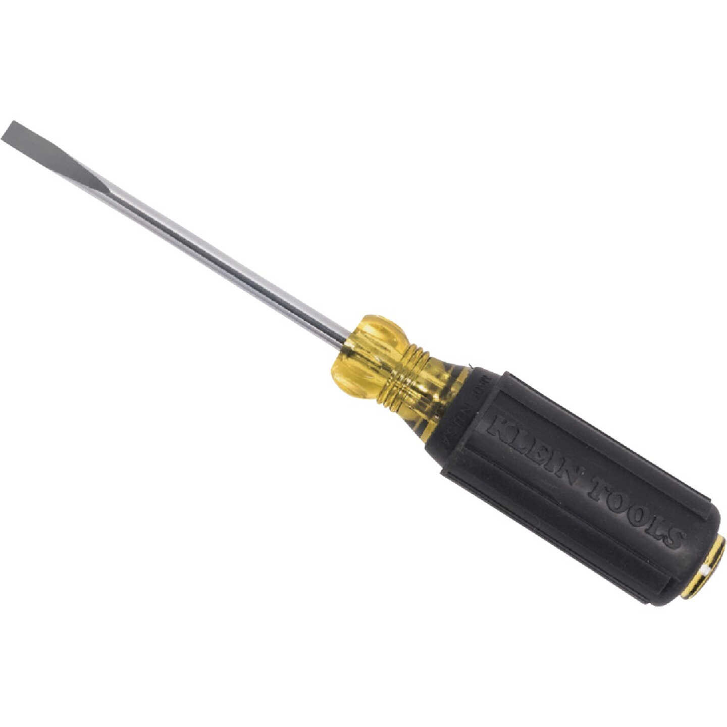 Klein 1/4 In. x 4 In. Cabinet-Tip Slotted Screwdriver Image 3