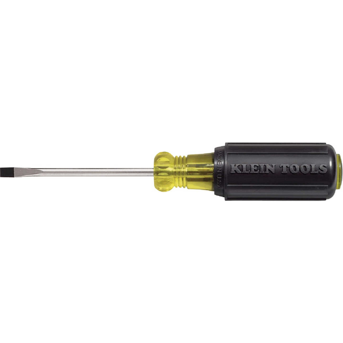 Klein 3/16 In. x 3 In. Cabinet-Tip Slotted Screwdriver Image 1