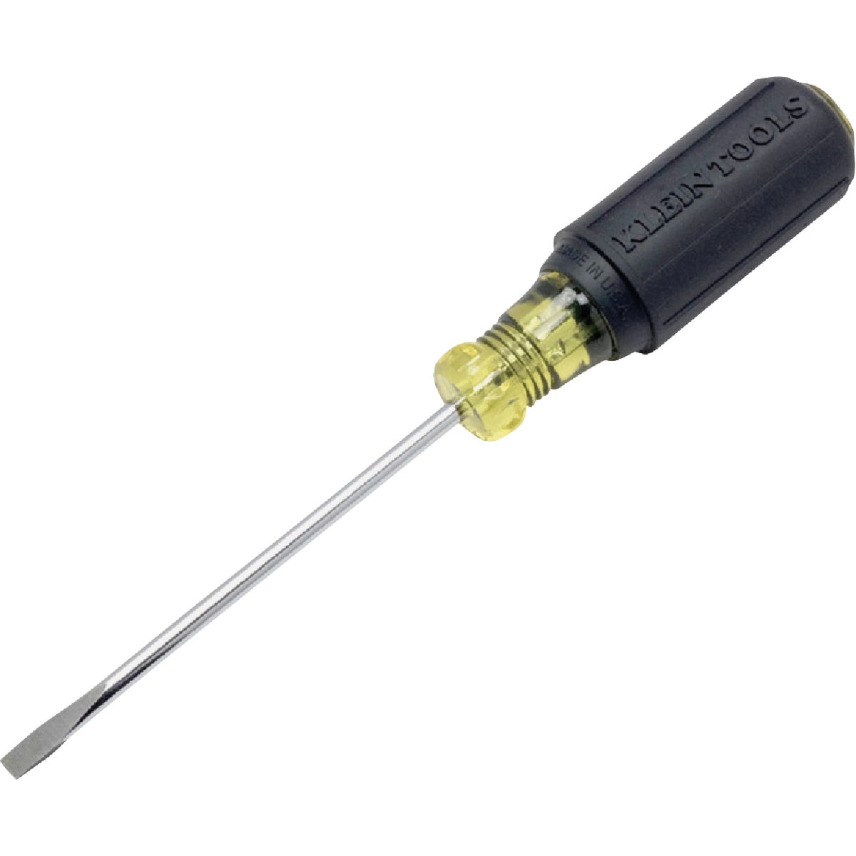 Klein 3/16 In. x 4 In. Cabinet-Tip Slotted Screwdriver Image 3