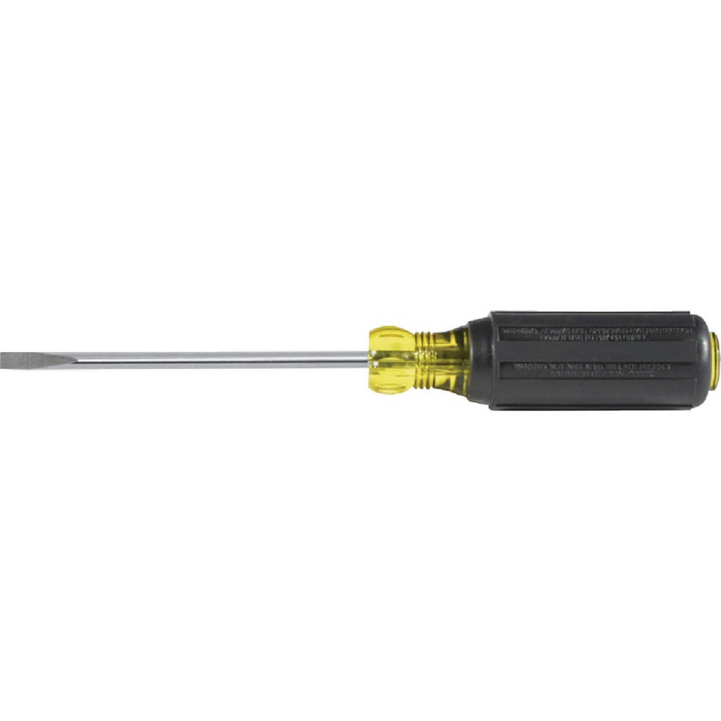 Klein 3/16 In. x 4 In. Cabinet-Tip Slotted Screwdriver Image 4