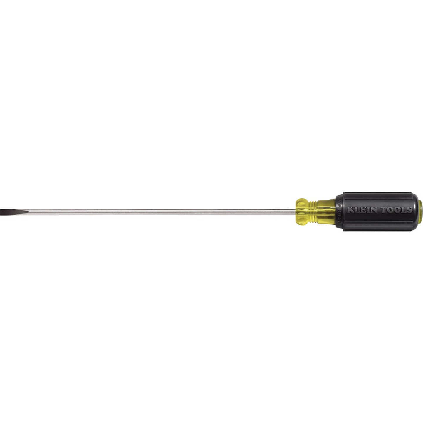 Klein 3/16 In. x 8 In. Cabinet-Tip Slotted Screwdriver Image 1