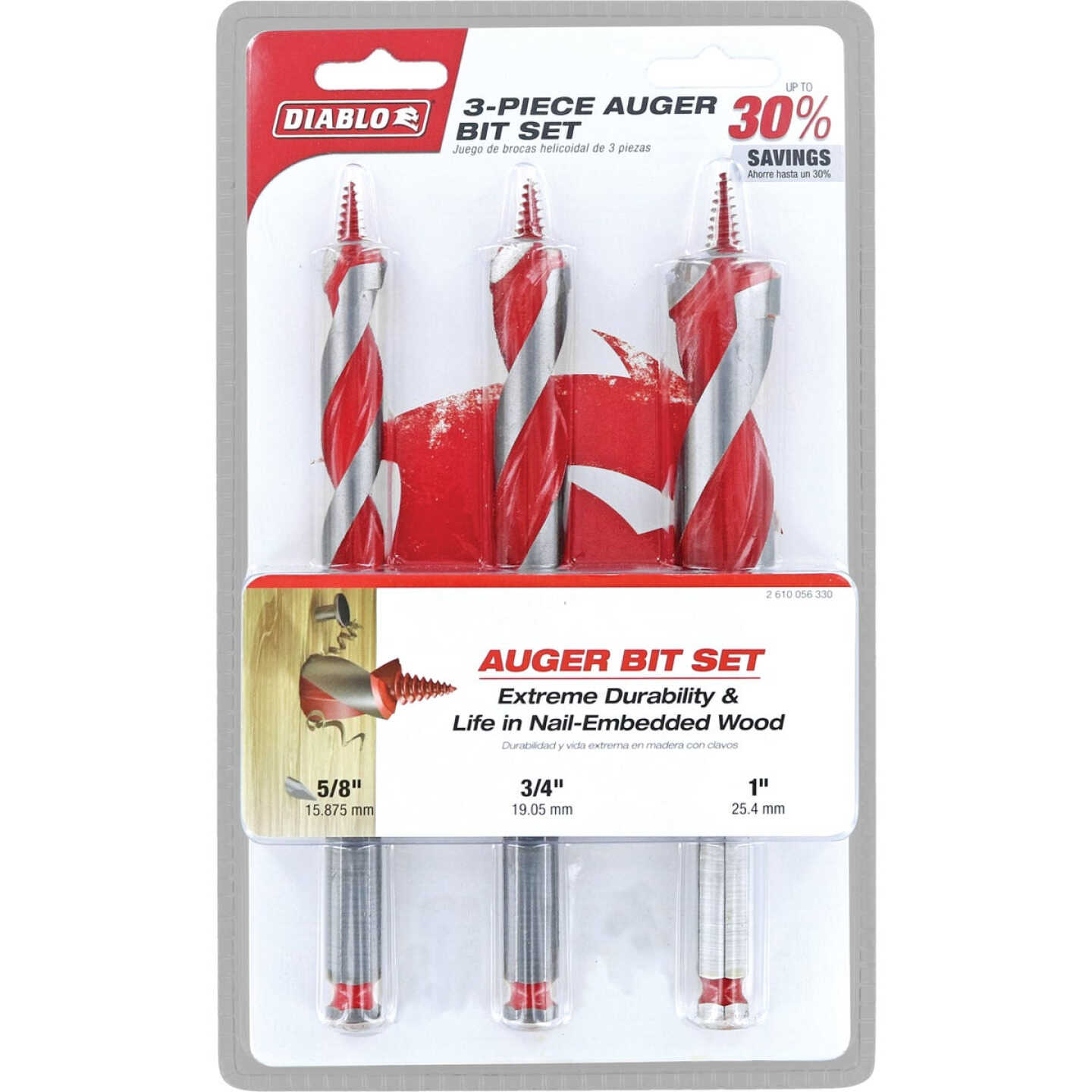 Diablo Auger Bit Set (3-Piece) Image 2