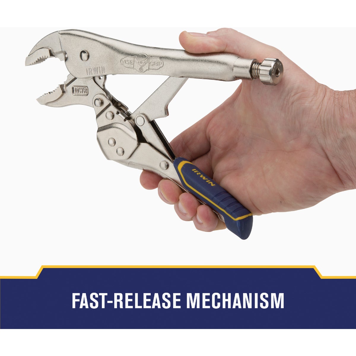 Irwin Vise-Grip Fast Release 10 In. Curved Jaw Locking Pliers Image 4