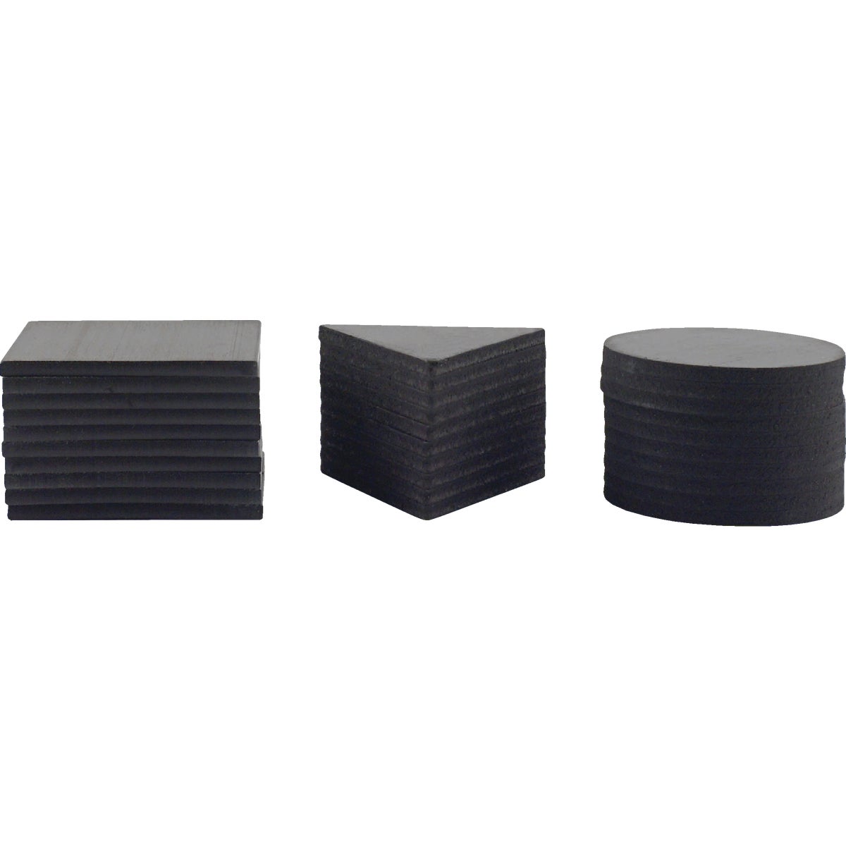 Master Magnetics Black Assorted Magnetic Shapes (30-Pack) Image 10