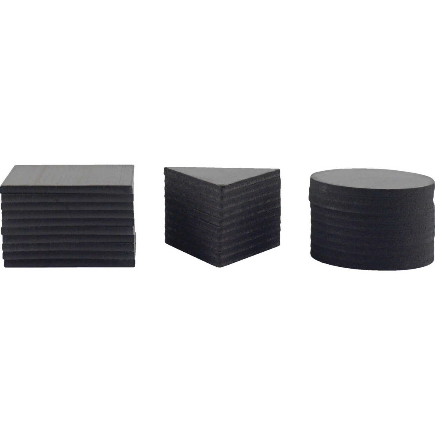 Master Magnetics Black Assorted Magnetic Shapes (30-Pack) Image 10