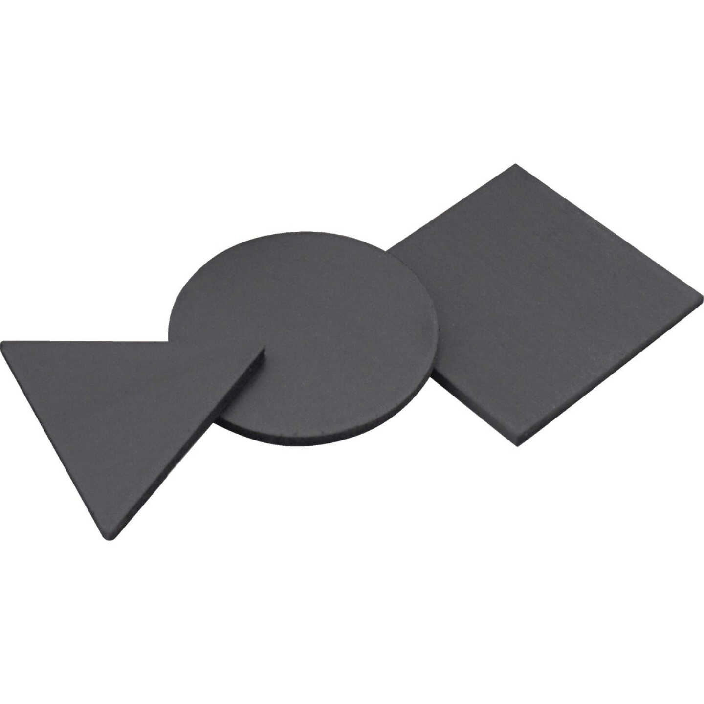 Master Magnetics Black Assorted Magnetic Shapes (30-Pack) Image 1