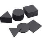 Master Magnetics Black Assorted Magnetic Shapes (30-Pack) Image 8